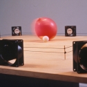 Ping-Pong Ball, Balloon, and Fans (detail)